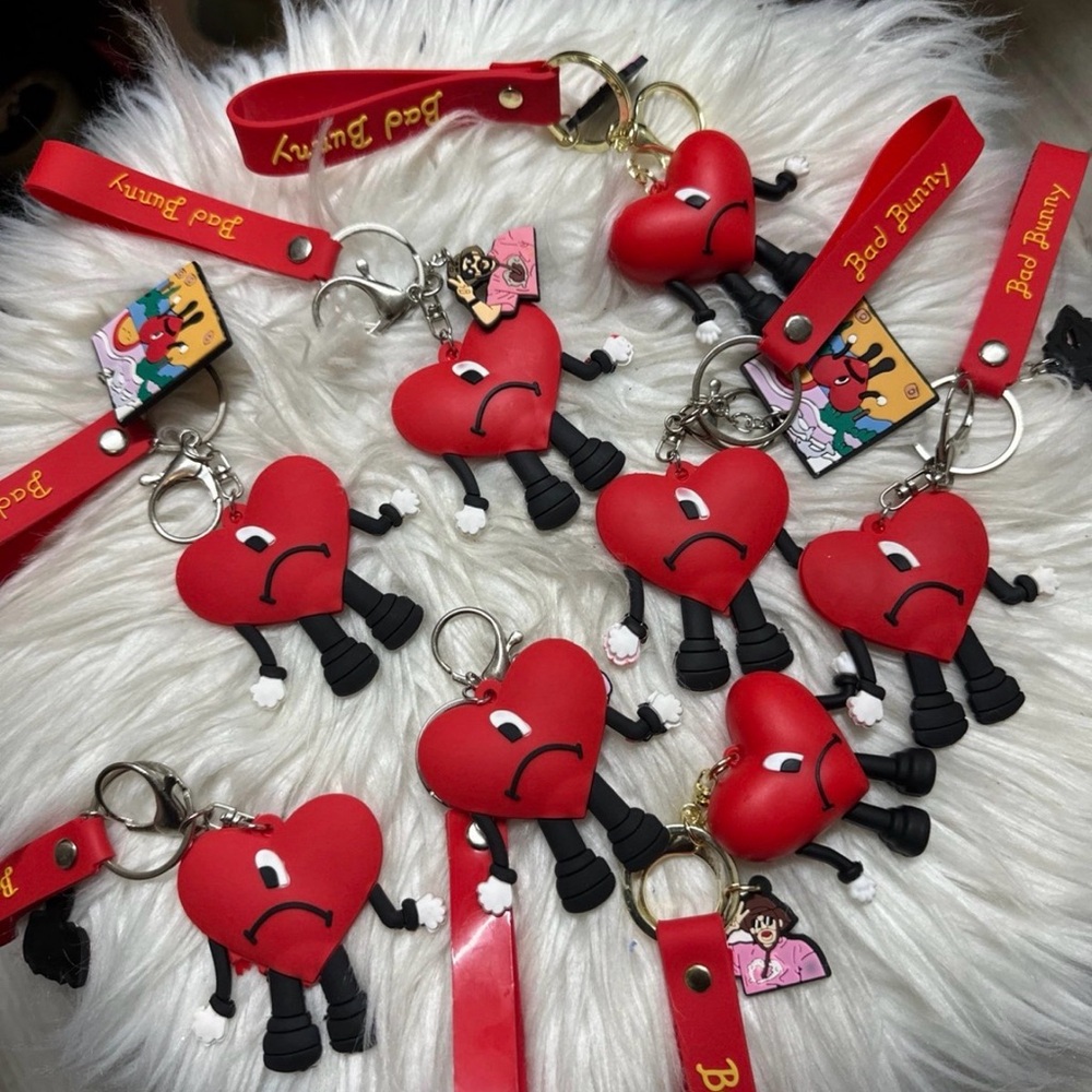 Bad Bunny Keychains bundle
